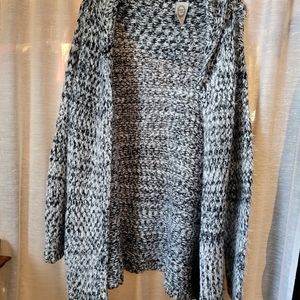 Super warm hooded cardigan